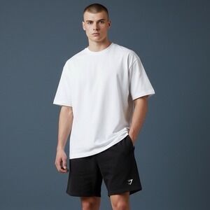 Gymshark Sport Shorts Black Mens XXL Athletic Gym Workout Casual Comfort